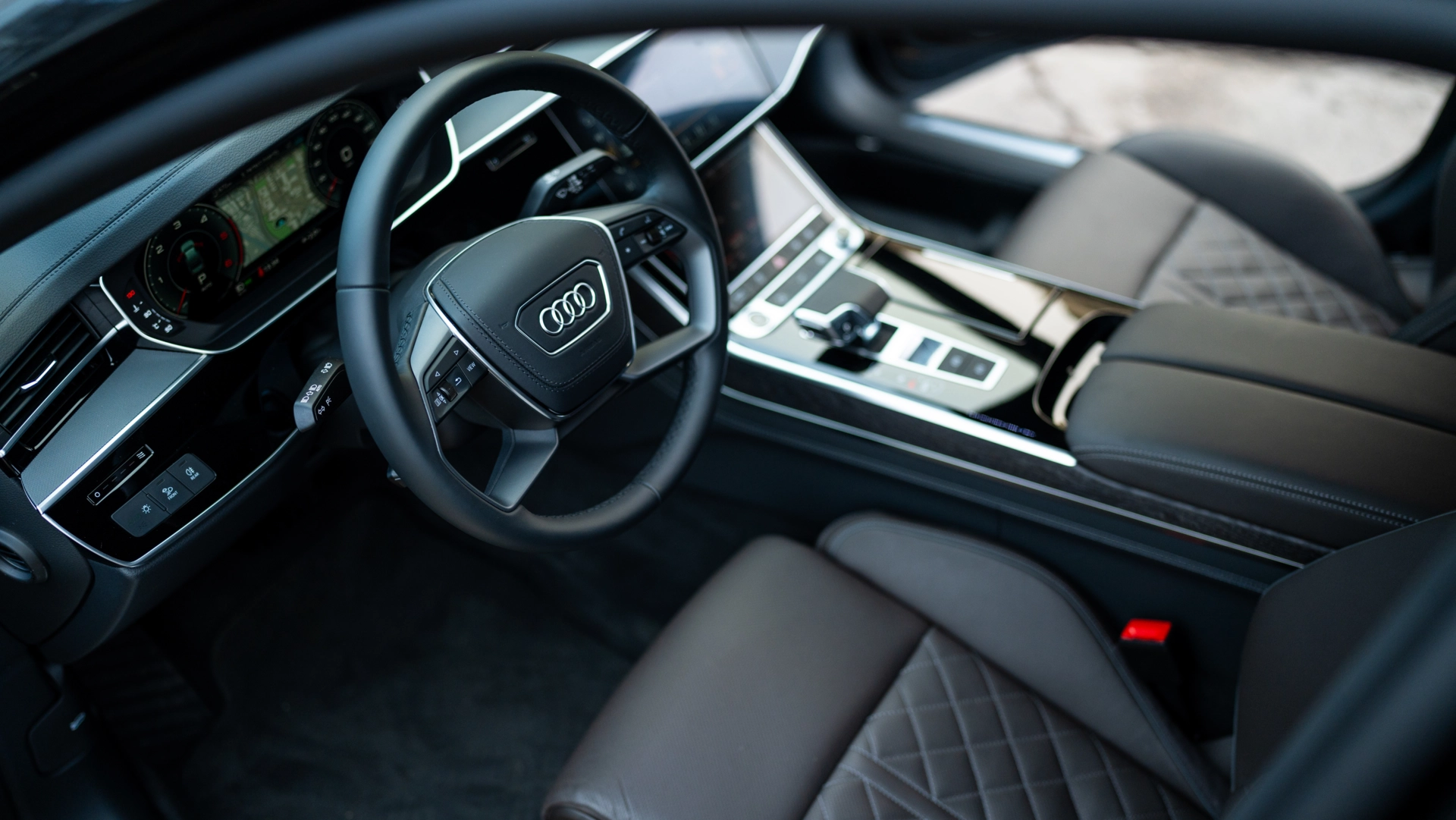 renting Audi A8 Quattro image 16